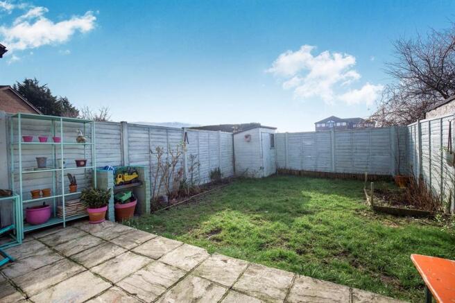 Southerly Rear Garden
