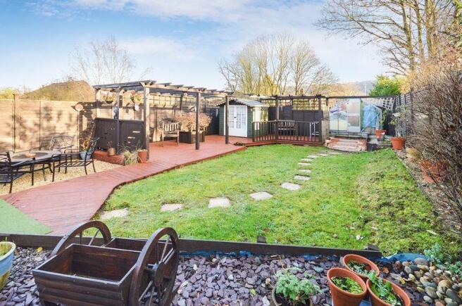 Rear garden