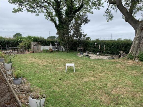Rear garden