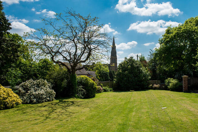 View to Hallow Church