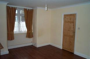 Polished wood floor