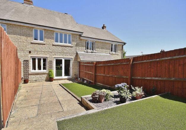 Rear of Property