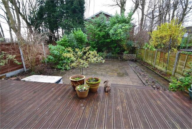 Rear garden