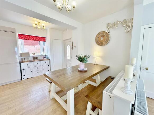 Dining towards rear door