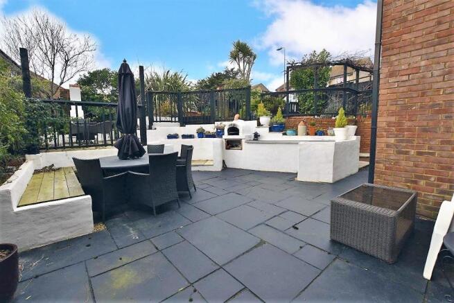 Rear garden