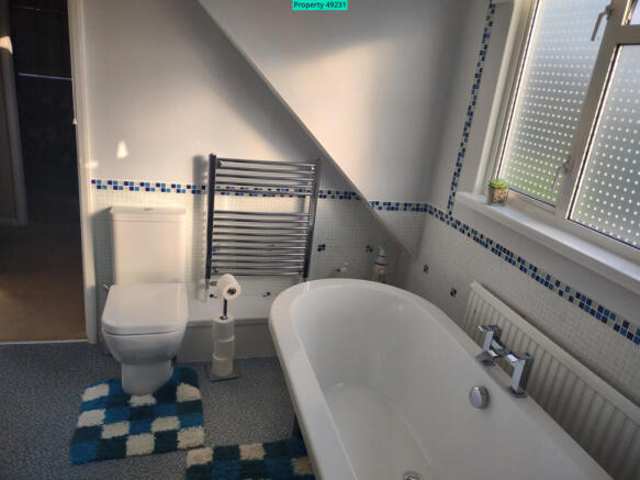 Upstairs bathroom 