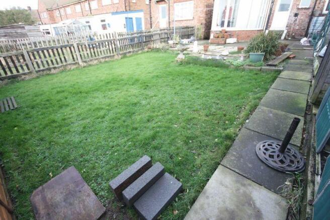 Rear garden