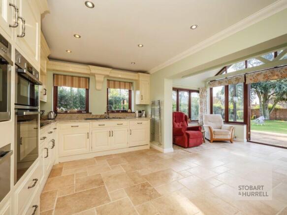 Kitchen To Garden Room