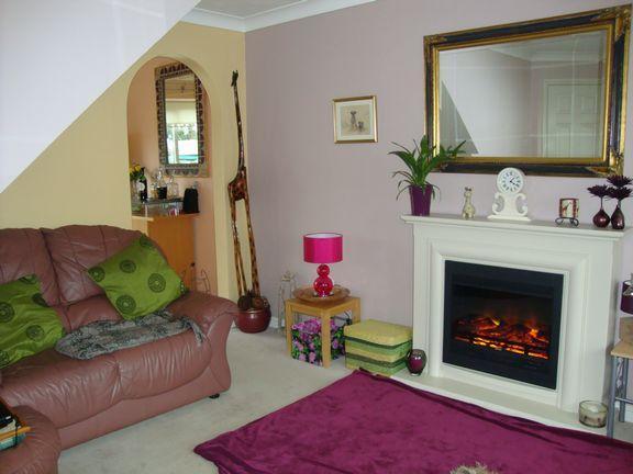 sitting room fireplace