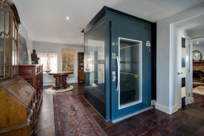 Lift and looking through to Dining Area