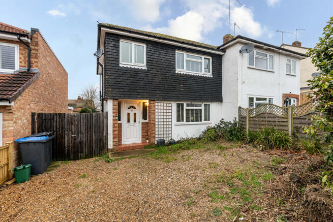 Three-bedroom semi-detached family home in the he