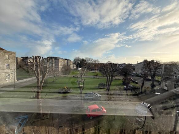 View of the Millfields gardens