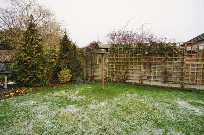 Rear garden