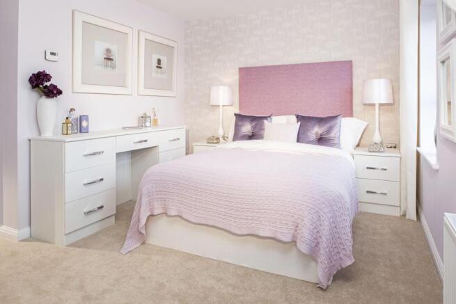 Bampton double bedroom