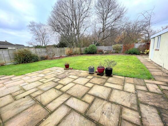 Rear garden