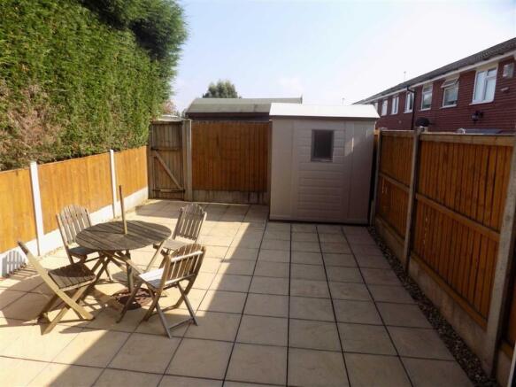 Rear View of Garden