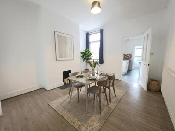 Staged Dining Room