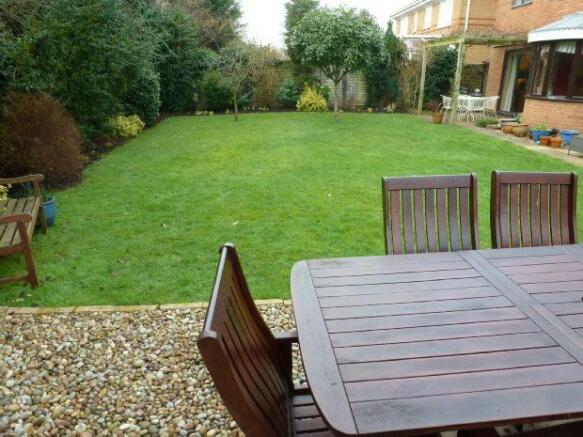 Rear garden.