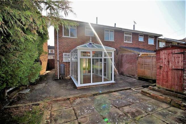 Rear of Property
