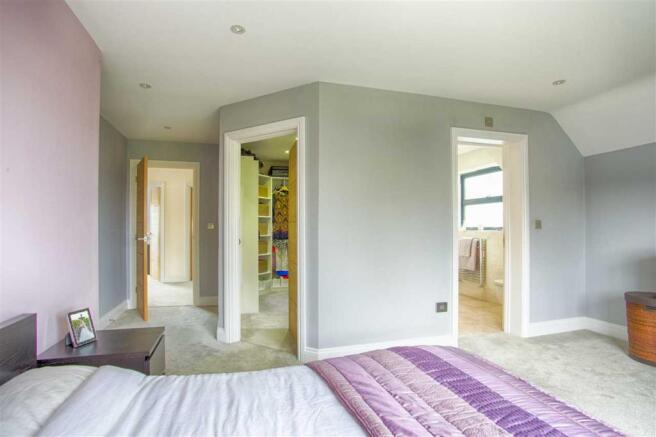 Master bedroom suite