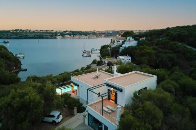 Excellent seaside and pool location for this recently renovated luxury villa in Menorca