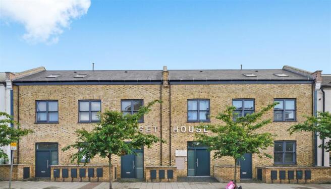 Exterior of building and street