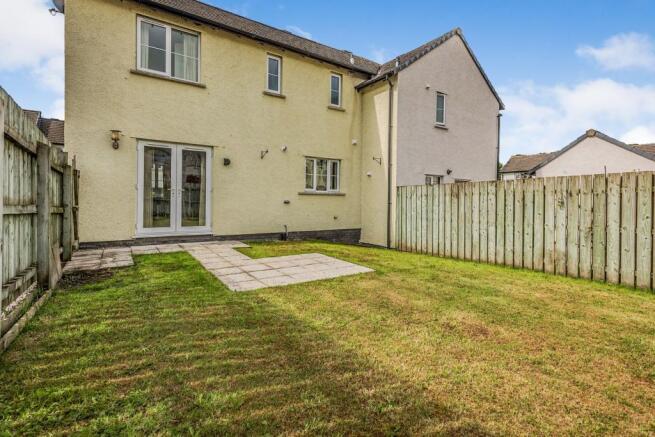 Rear garden