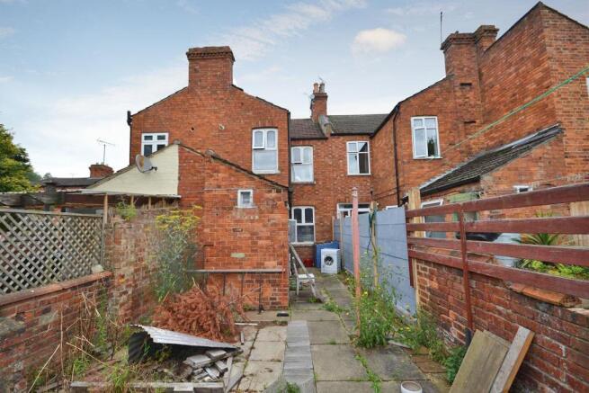 Rear of house