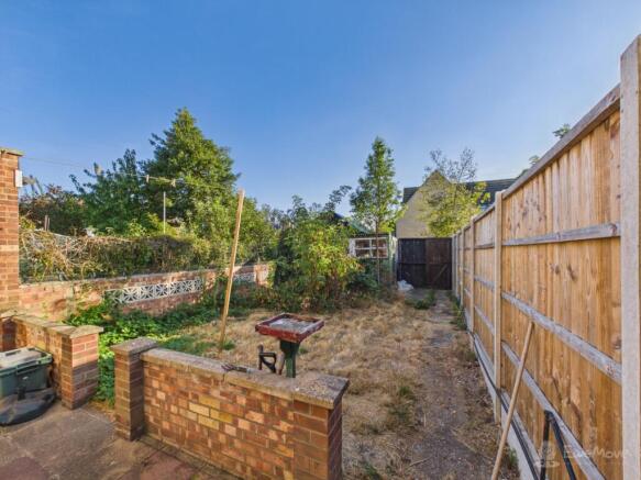 Rear garden