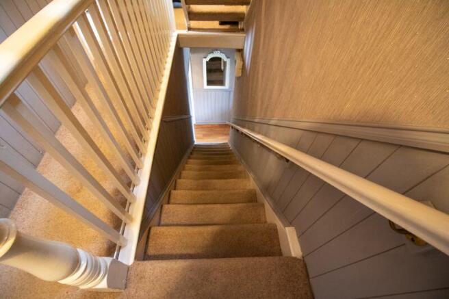 Stairwell to the upper floor