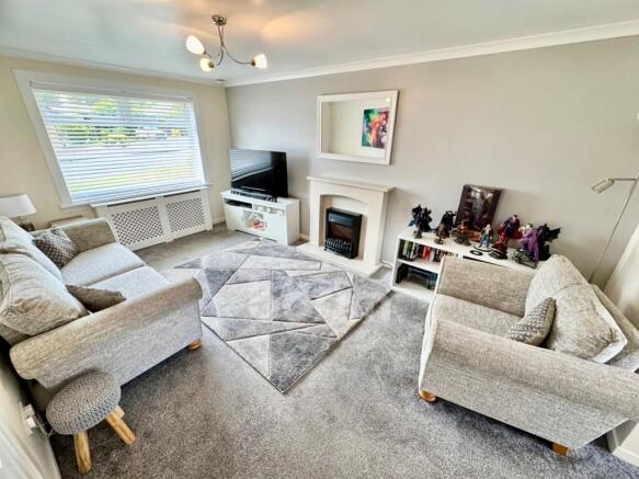 Glebe Court, Beith lounge