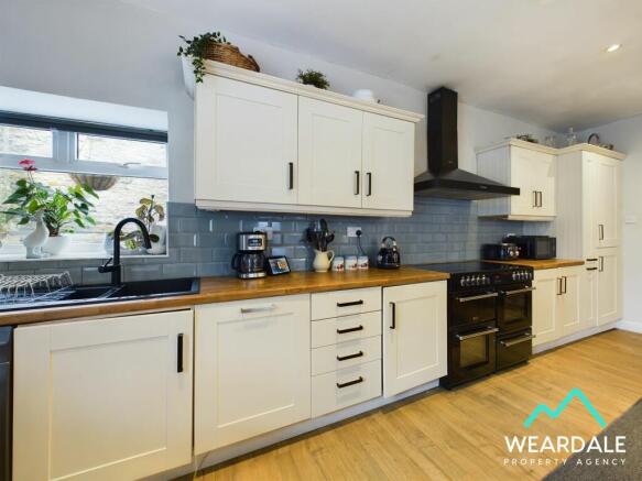 Living area and Kitchen