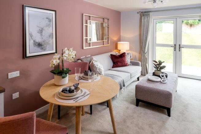 Show home living room