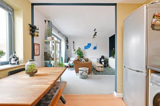 Dining Kitchen & Living Area