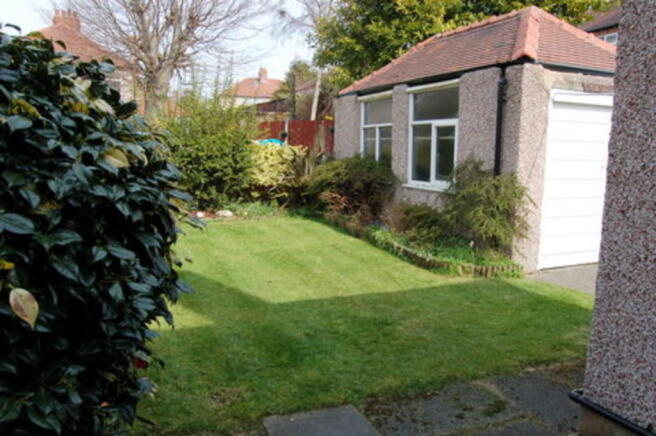 Rear garden - vie...