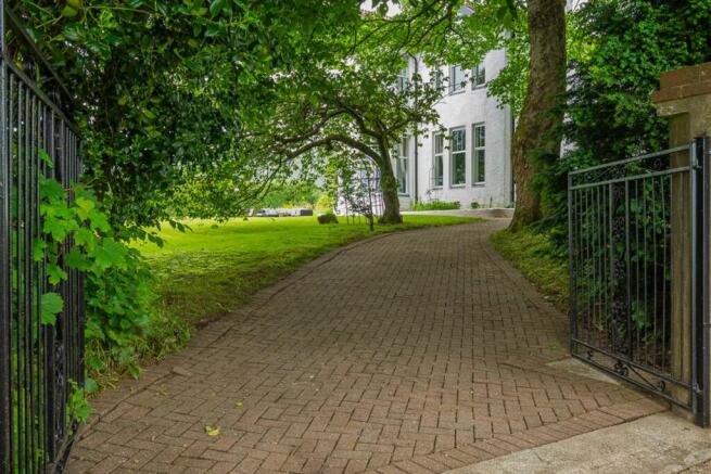 Gated driveway