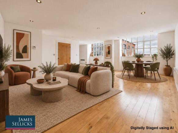 Open Plan Dining/Living Area
