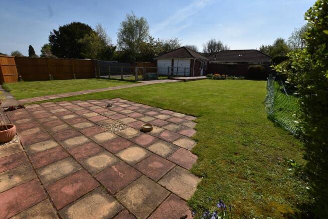 Rear Garden & Patio
