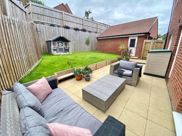 Patio seating ...