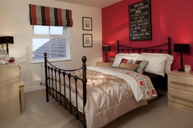 Four bedroom Halstead bedroom