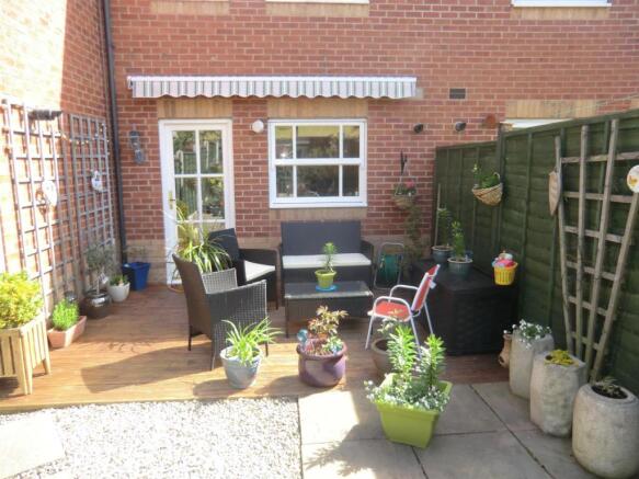 Rear garden