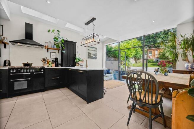 Kitchen, living area