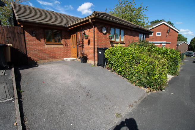 Front Elevation and Driveway