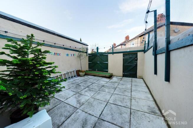 Rear Patio