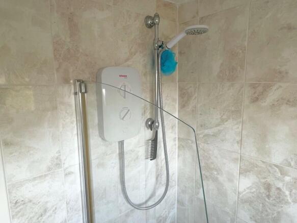 Shower over bath