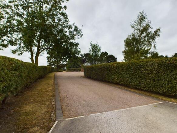 Driveway entrance