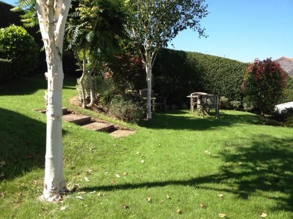 Rear garden