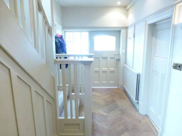 Hallway to front door