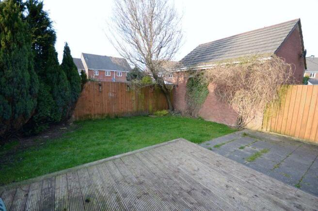 Rear garden
