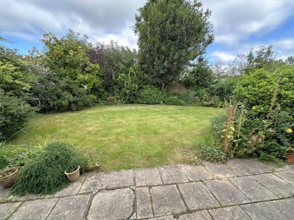 Rear garden
